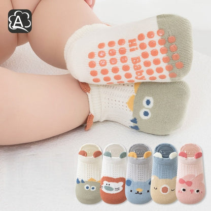 MyKids-USA® Baby Kids Breathable Cute Animals Cartoon Pattern Socks