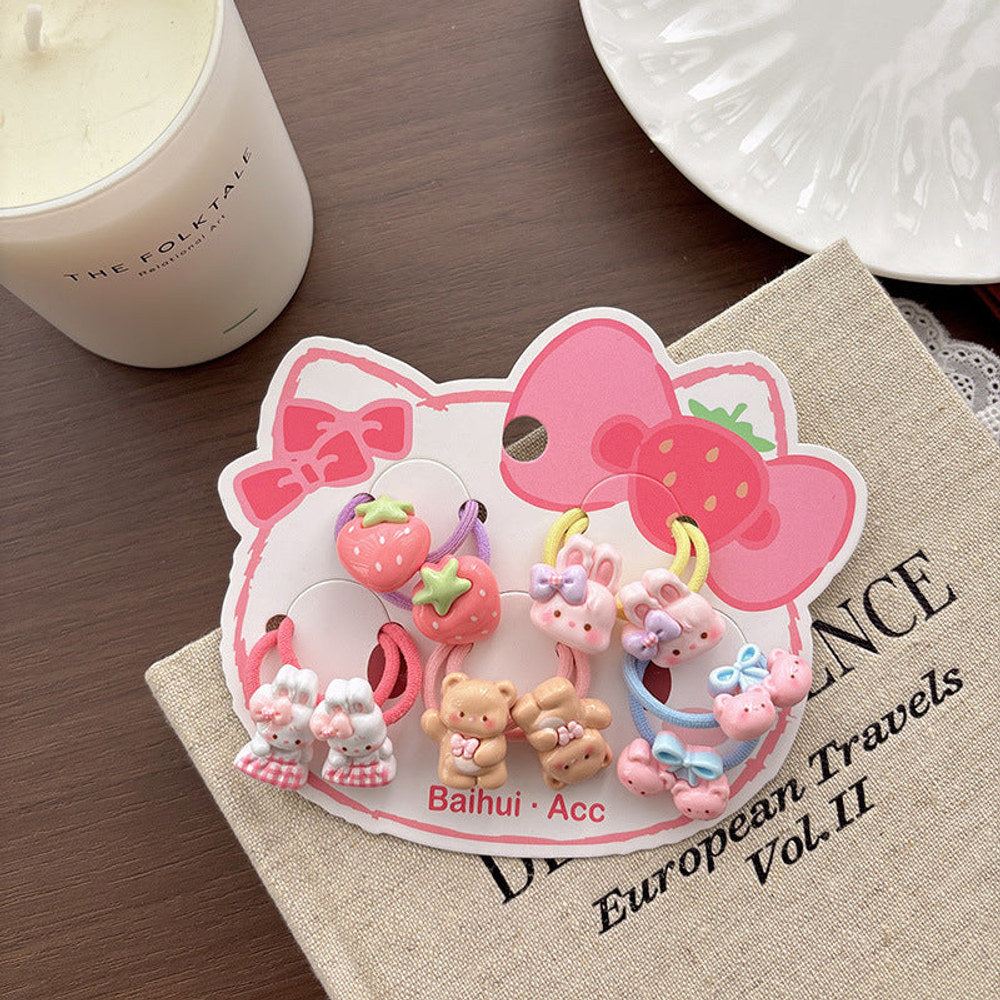 MyKids-USA® Collection of Cute Animals Cartoon Pattern Hair Accessories