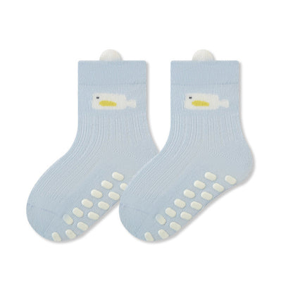MyKids-USA® Baby Kids Boys and Girls Breathable Cute Cartoon Pattern Socks