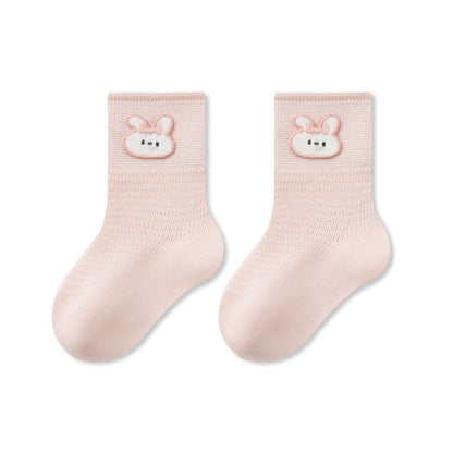 MyKids-USA® Baby Kids Boys and Girls Breathable Cute Animals Cartoon Pattern Socks