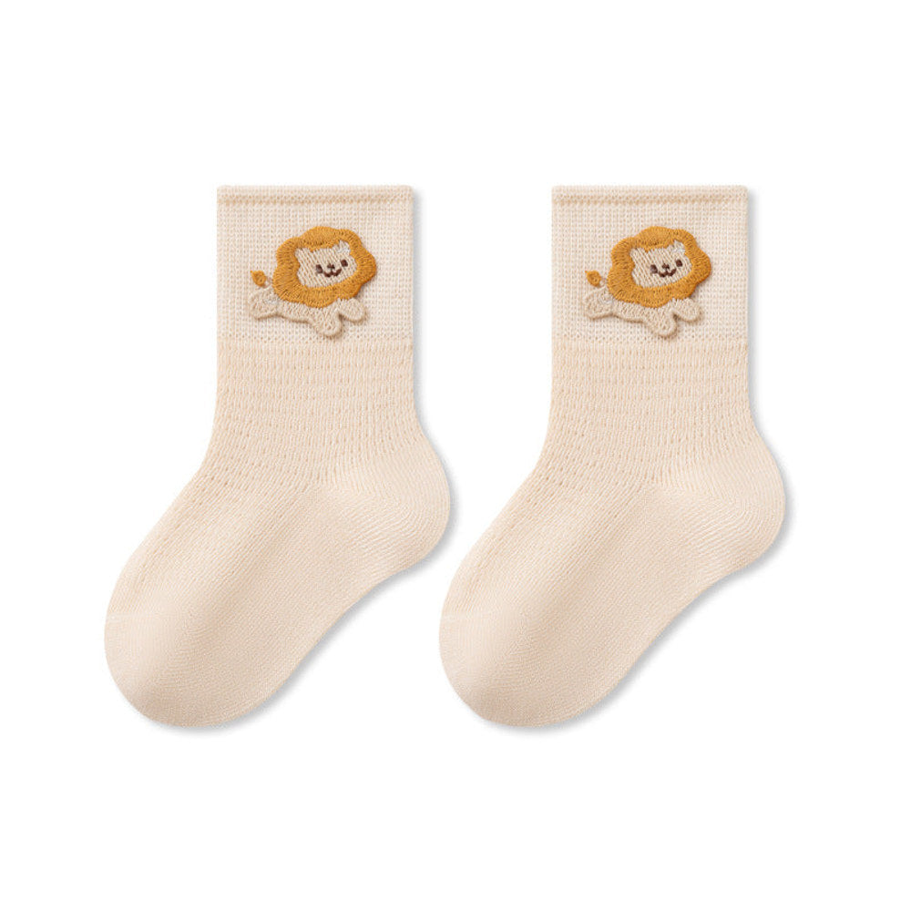 MyKids-USA® Baby Kids Boys and Girls Breathable Cute Animals Cartoon Pattern Socks