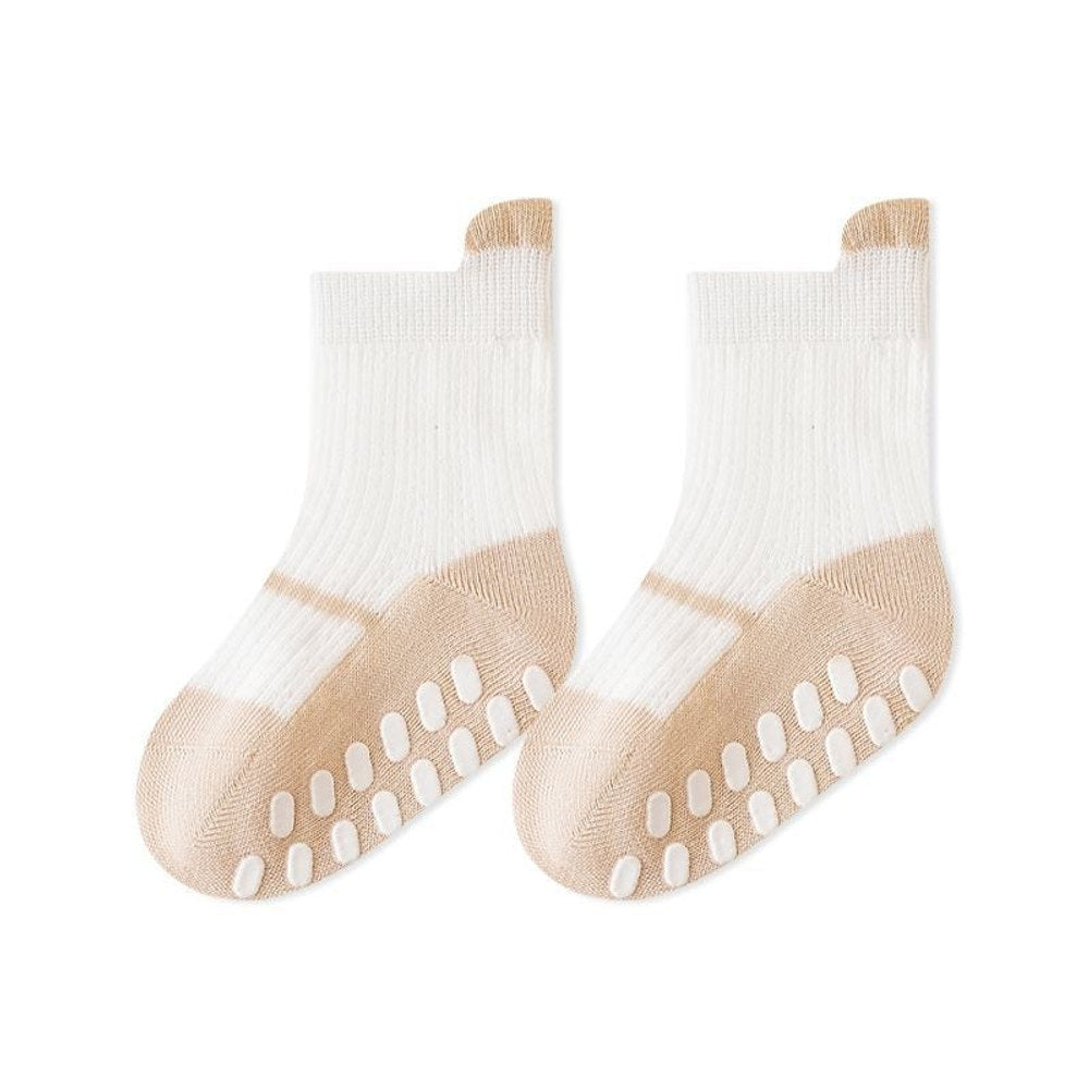MyKids-USA® Baby Kids Boys and Girls Breathable Color Patchwork Socks