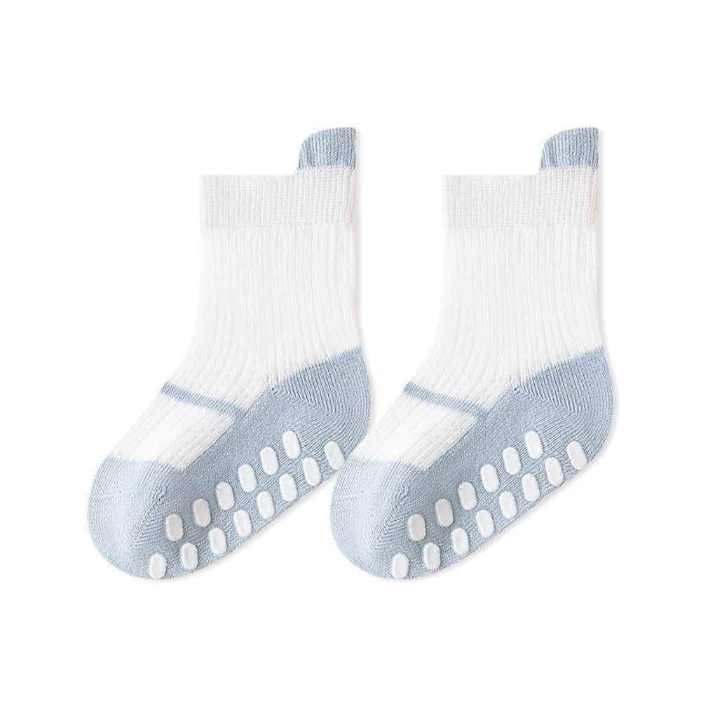 MyKids-USA® Baby Kids Boys and Girls Breathable Color Patchwork Socks