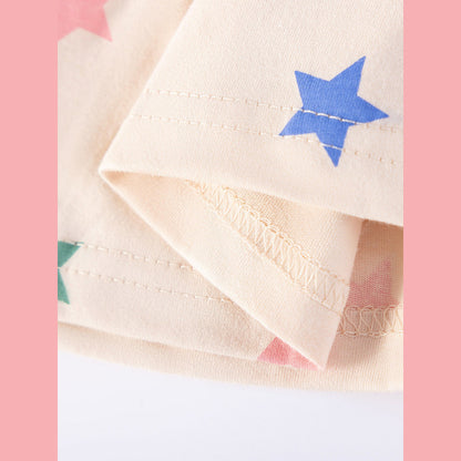 MyKids-USA® Stars Pattern Sleeveless Dress for Stylish Girls