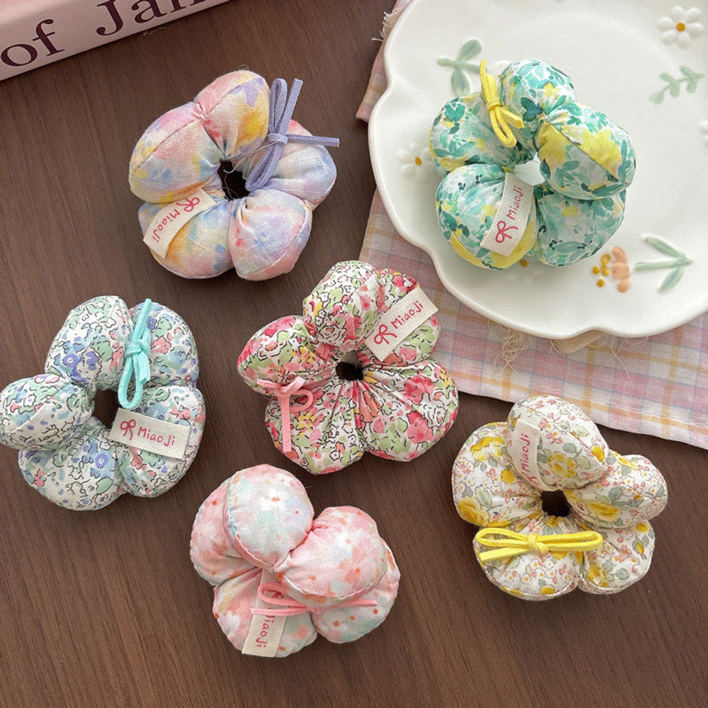MyKids-USA® Collection of Floral Hair Ties