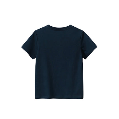 MyKids-USA® Summer Boys’ Letters and Cartoon Pattern T-shirt in European and American Style