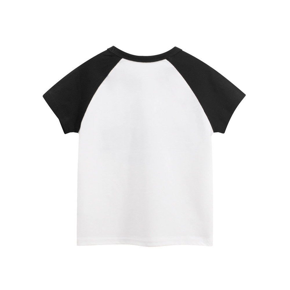 MyKids-USA® Boys’ Letters Pattern T-shirt in European and American Style