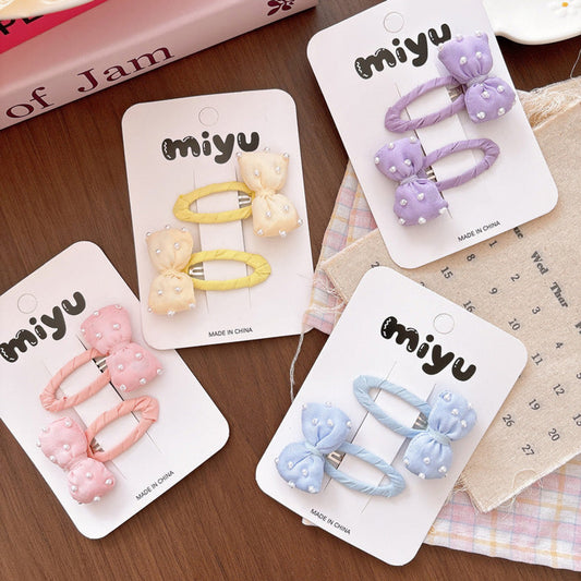 MyKids-USA® Collection of Beaded Hair Clips