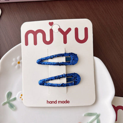 MyKids-USA® Collection of Sequins Hair Clips