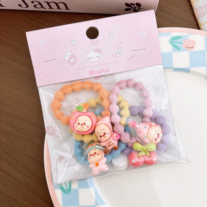 MyKids-USA® Collection of Cartoon Hair Ties