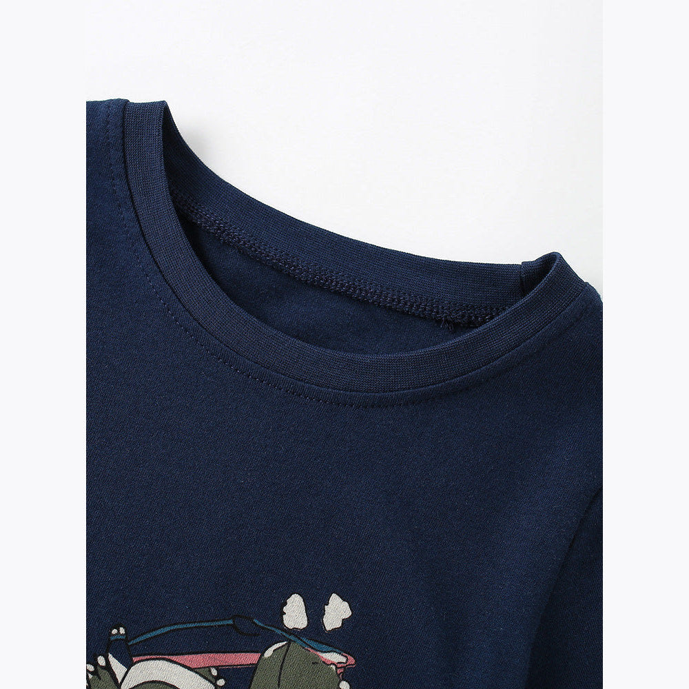 MyKids-USA® Boys’ Animals Cartoon Pattern T-shirt
