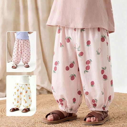 MyKids-USA® Baby Kids Boys and Girls Casual Fruits Pattern Pants
