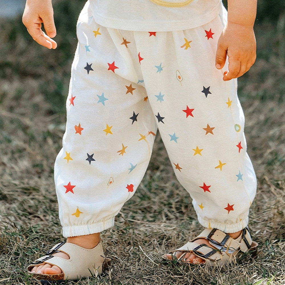 MyKids-USA® Baby Kids Boys and Girls Casual Geometric Pattern Pants