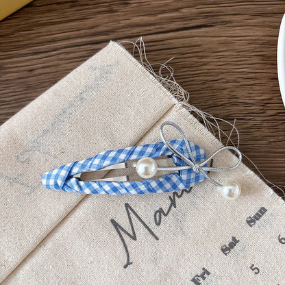 MyKids-USA® Collection of 2 Beaded Embroidered Hair Clips or 1 Hair Ties