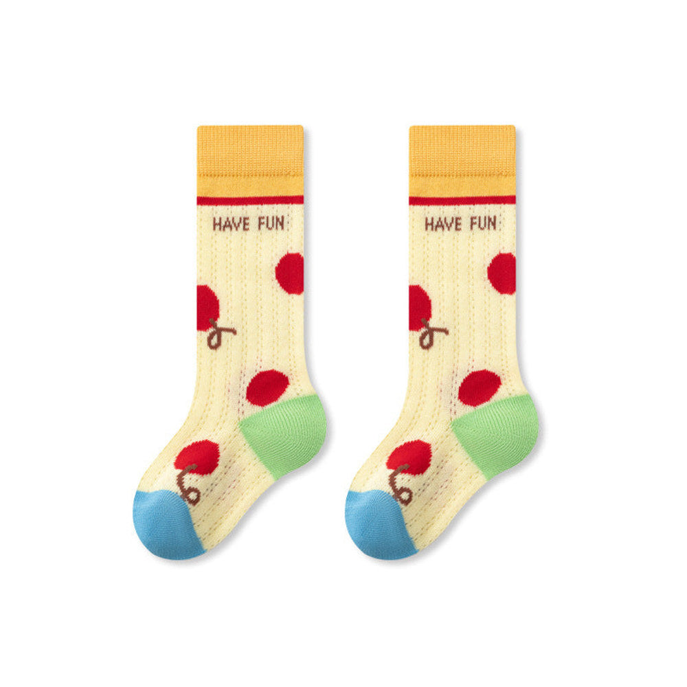MyKids-USA® Baby Kids Breathable Color Patchwork Stockings