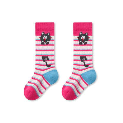 MyKids-USA® Baby Kids Breathable Color Patchwork Stockings