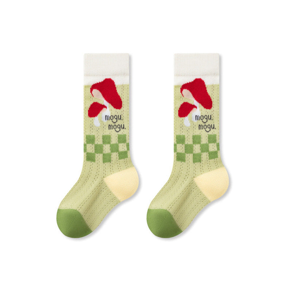 MyKids-USA® Baby Kids Breathable Color Patchwork Stockings