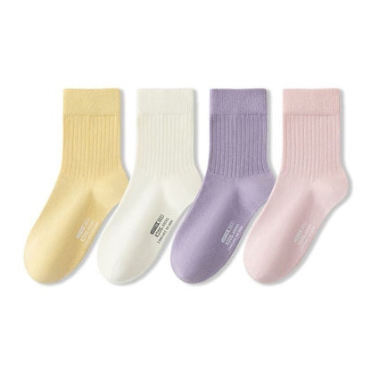 MyKids-USA® Baby Kids Breathable Preppy Socks Set