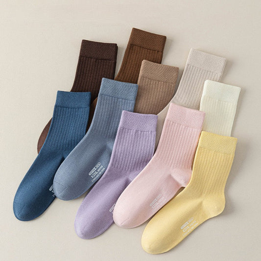 MyKids-USA® Baby Kids Breathable Preppy Socks Set