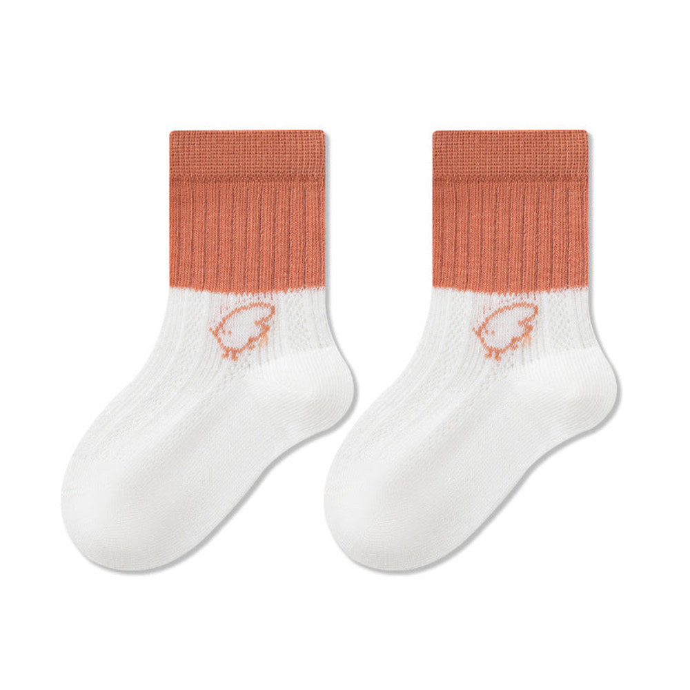 MyKids-USA® Baby Kids Breathable Color Patchwork Socks