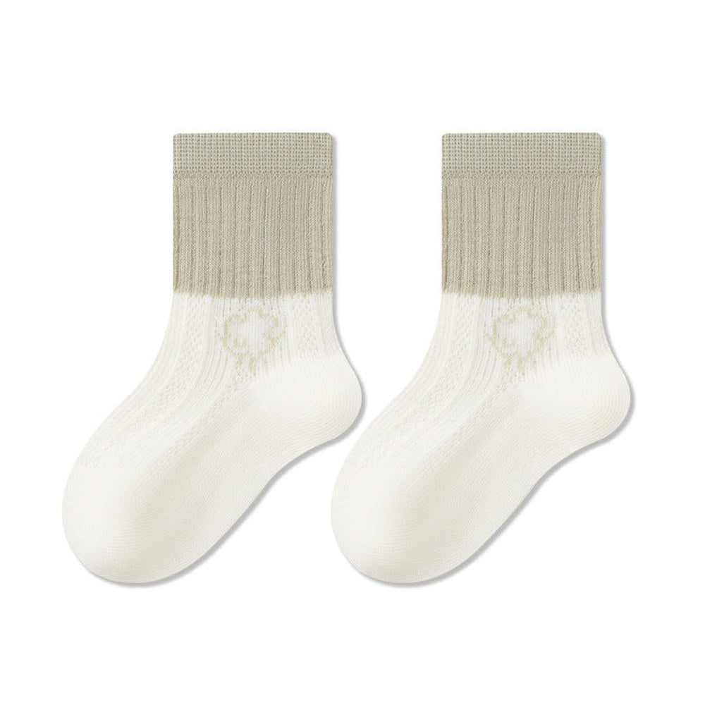 MyKids-USA® Baby Kids Breathable Color Patchwork Socks
