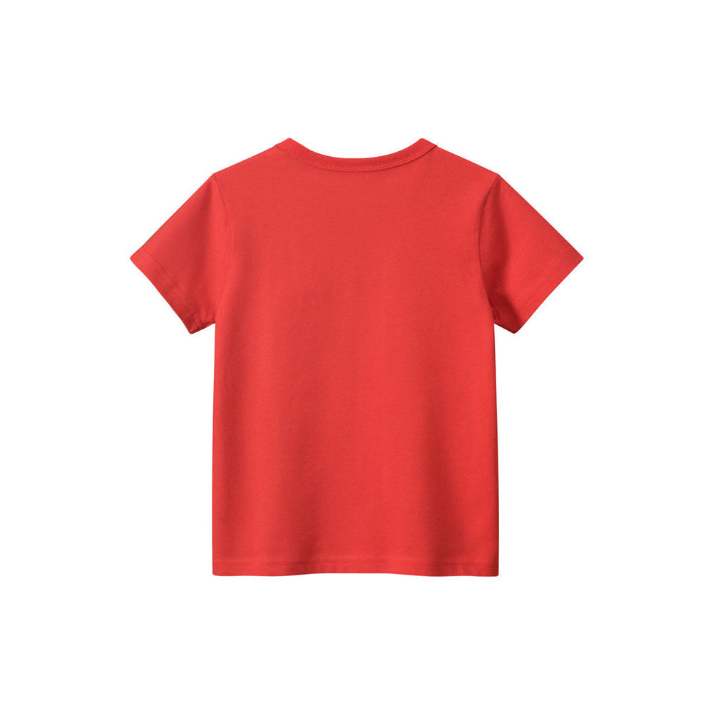 MyKids-USA® Boys’ Letters and Cartoon Pattern T-shirt in European and American Style