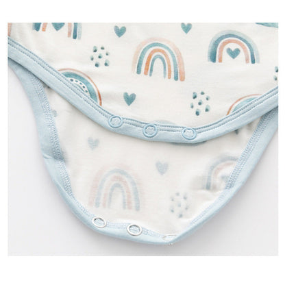 Summer Arrival Baby Sleeveless Floral and Animals Pattern Bodysuits