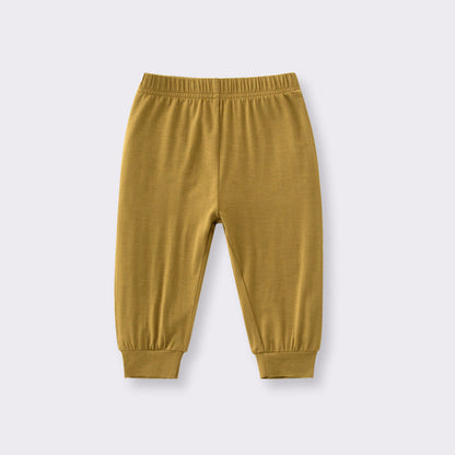 Arrival Baby Kids Boys and Girls Casual Solid Color Pants