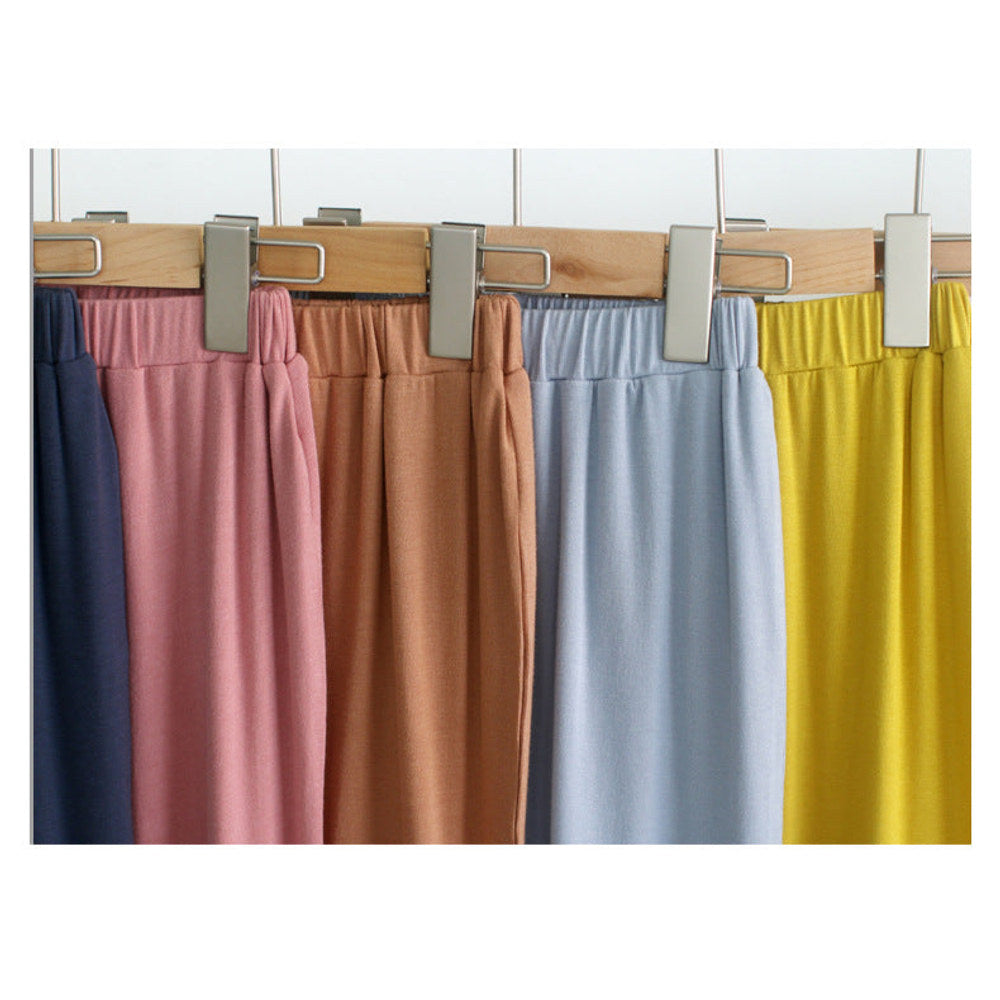 Arrival Baby Kids Boys and Girls Casual Solid Color Viscose Pants