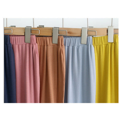 Arrival Baby Kids Boys and Girls Casual Solid Color Viscose Pants
