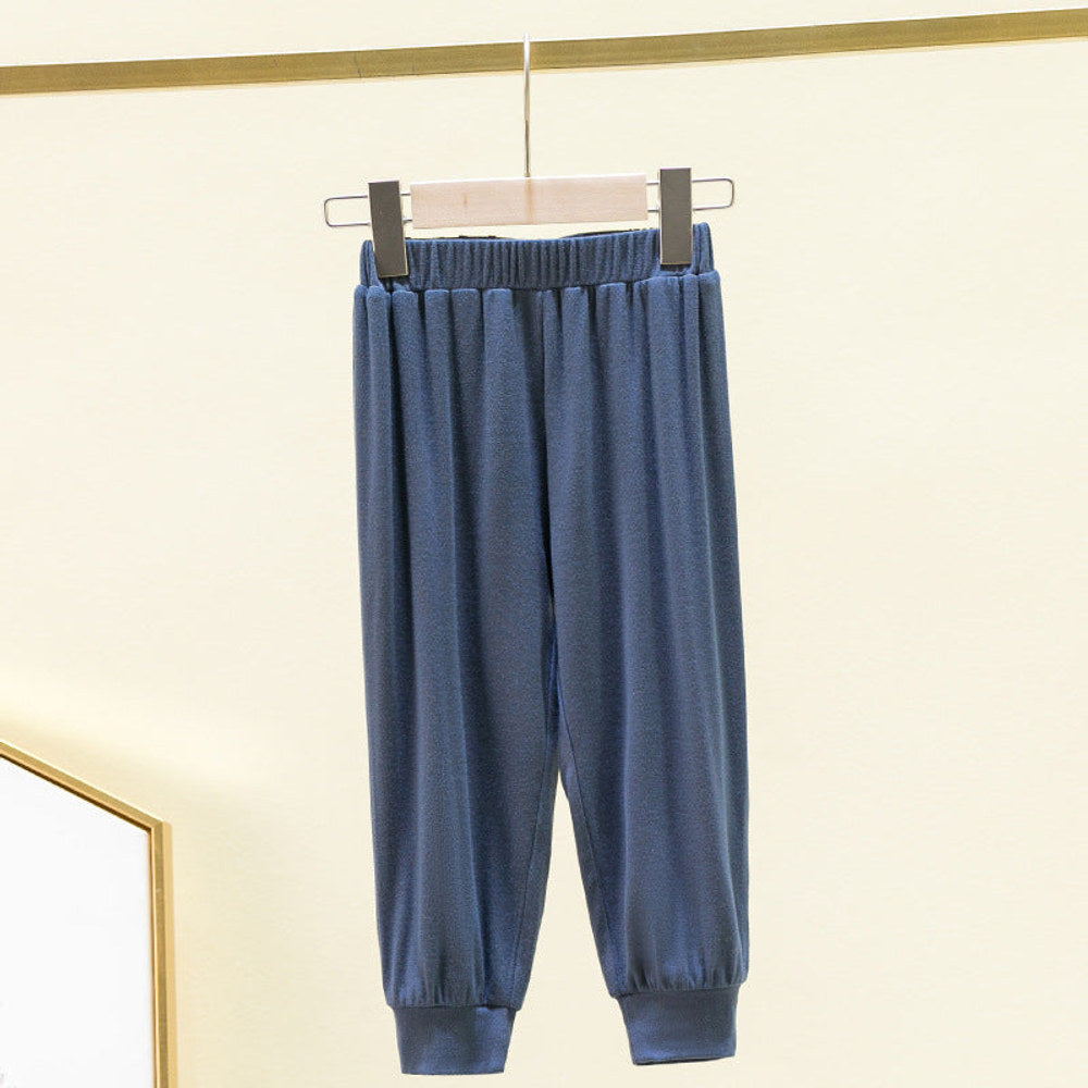 Arrival Baby Kids Boys and Girls Casual Solid Color Viscose Pants