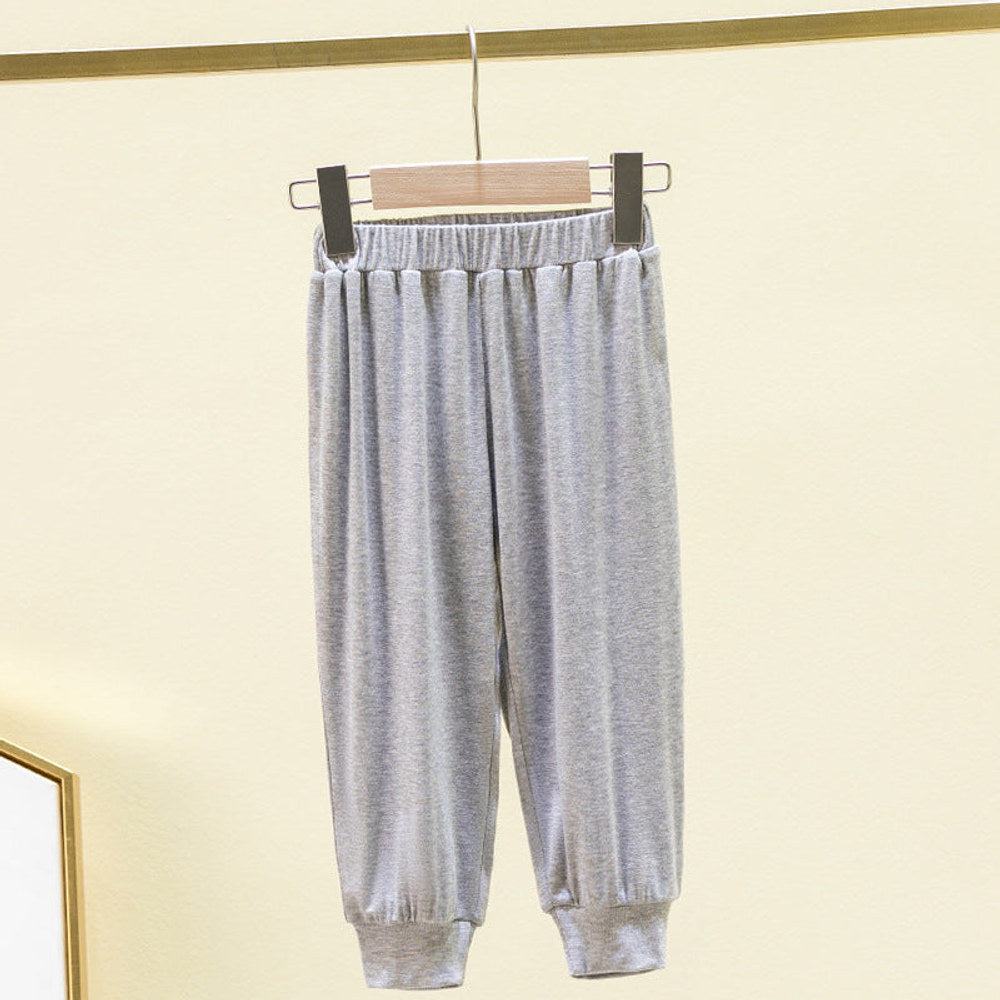 Arrival Baby Kids Boys and Girls Casual Solid Color Viscose Pants