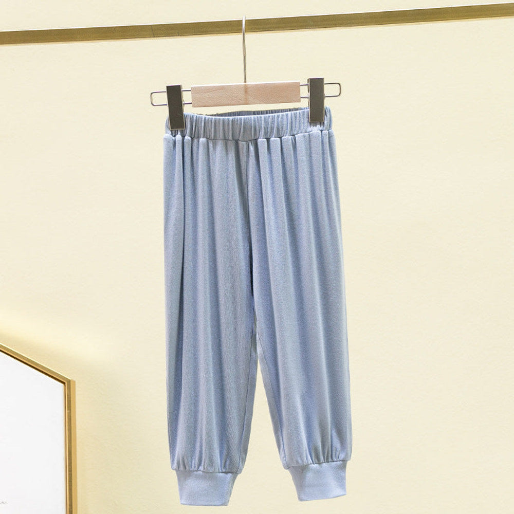 Arrival Baby Kids Boys and Girls Casual Solid Color Viscose Pants