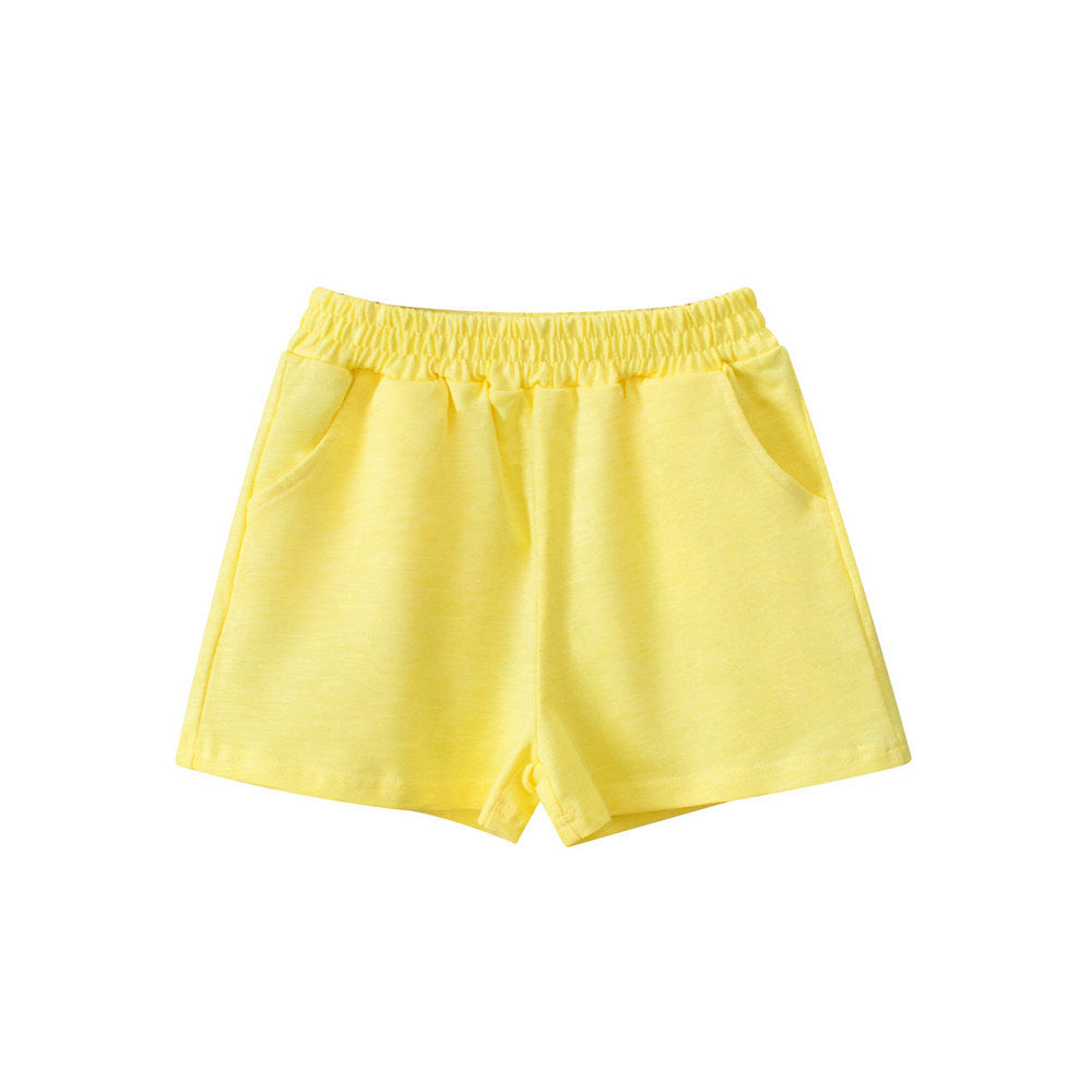 MyKids-USA® Summer Arrival Baby Kids Cotton Casual Style Plain Shorts