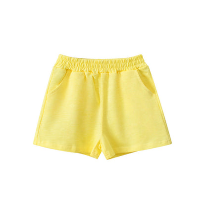 MyKids-USA® Summer Arrival Baby Kids Cotton Casual Style Plain Shorts
