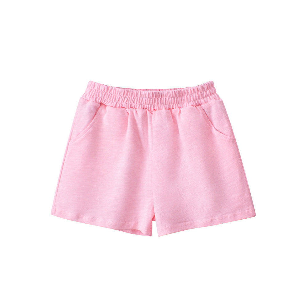MyKids-USA® Summer Arrival Baby Kids Cotton Casual Style Plain Shorts