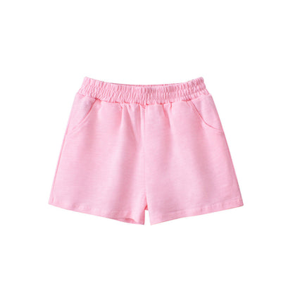 MyKids-USA® Summer Arrival Baby Kids Cotton Casual Style Plain Shorts
