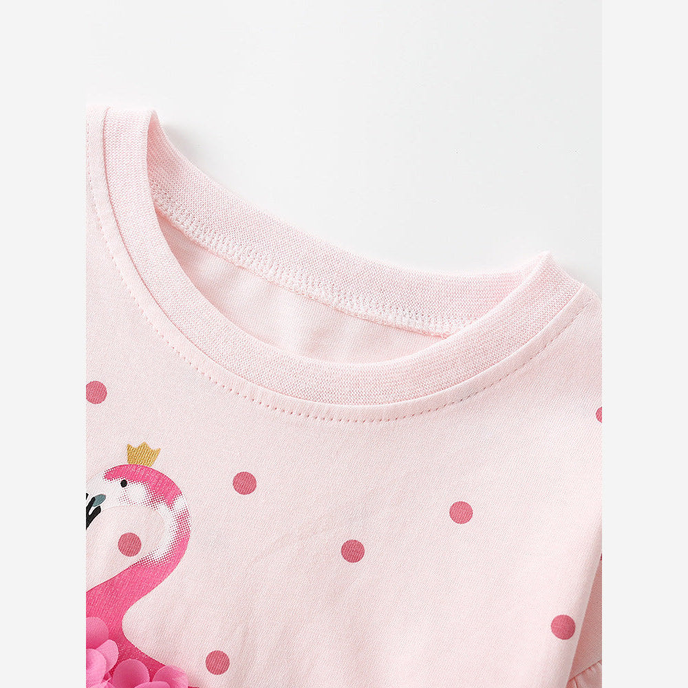 MyKids-USA® Arrival Summer Baby Kids Girls Short Sleeves Dots Pattern T-shirt and Shorts Clothing Set