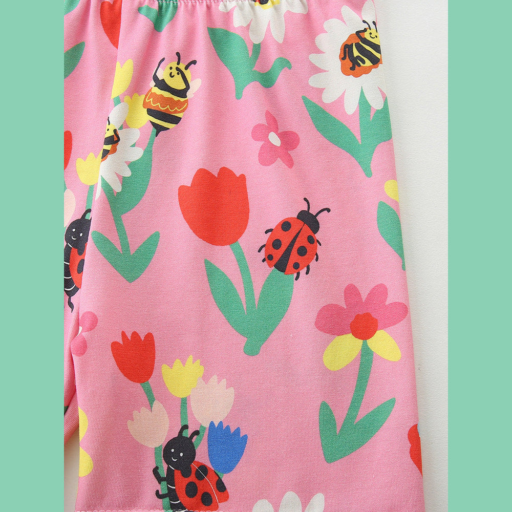 MyKids-USA® Summer Arrival Baby Kids Cotton Casual Style Floral Shorts