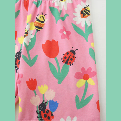 MyKids-USA® Summer Arrival Baby Kids Cotton Casual Style Floral Shorts