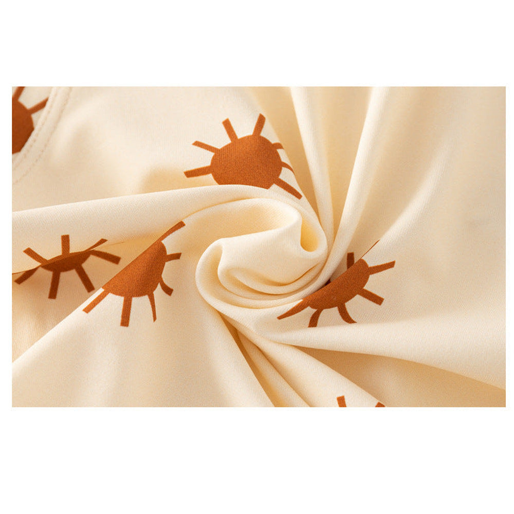 MyKids-USA® Summer Arrival Baby Girls Casual Cute Pattern Zip-up Swimwear