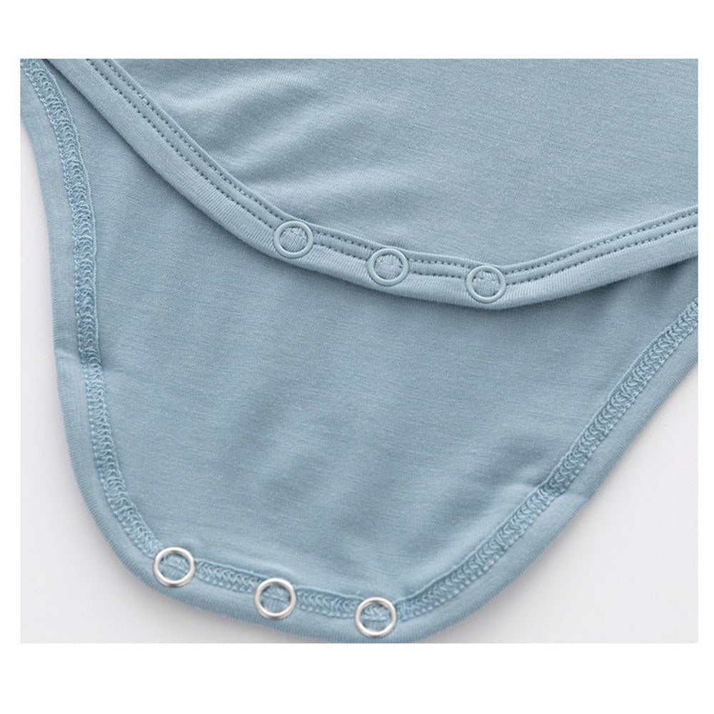 MyKids-USA® Summer Arrival Sleeveless Solid Color Bodysuit