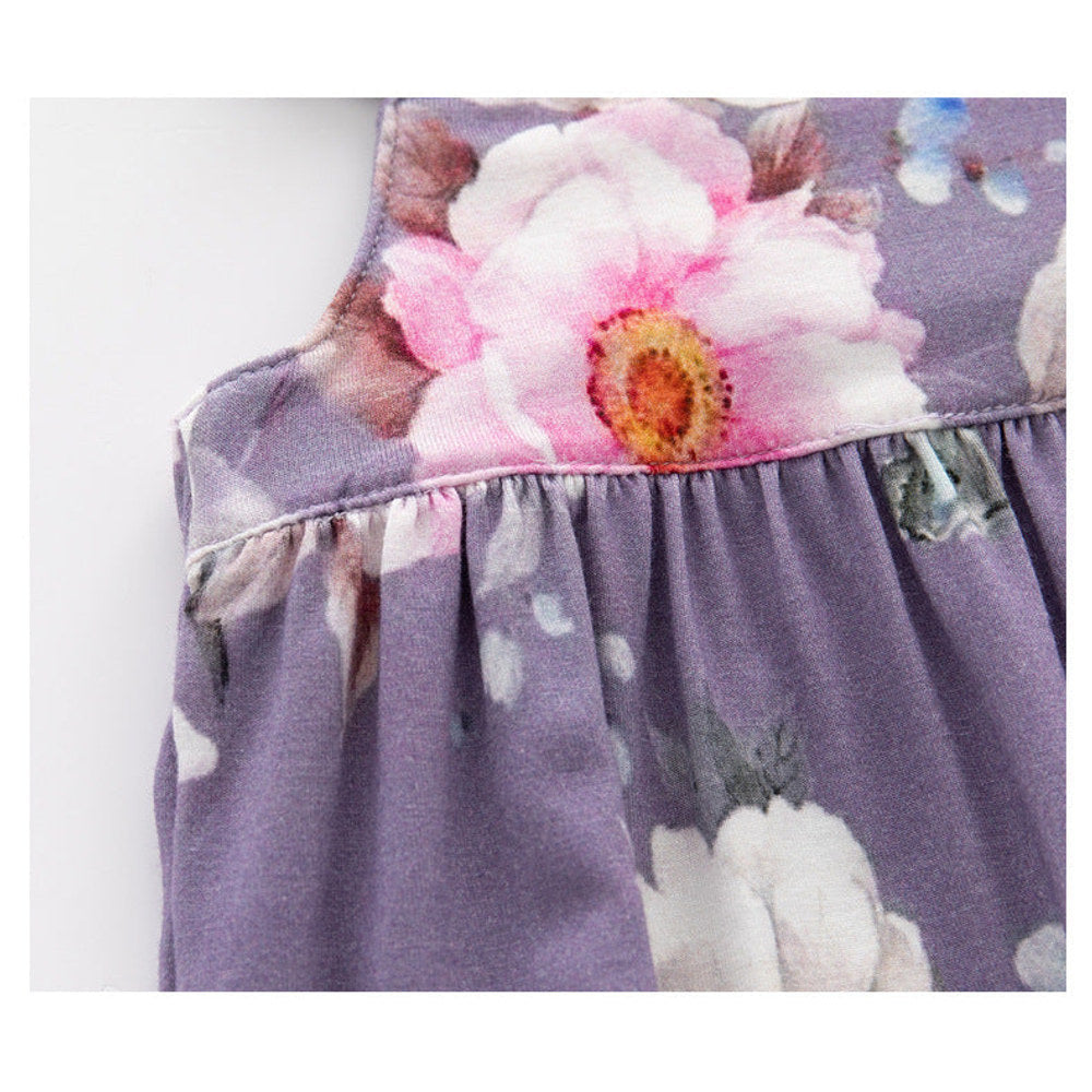MyKids-USA® Summer Arrival Baby Girls Sleeveless Floral Bodysuit