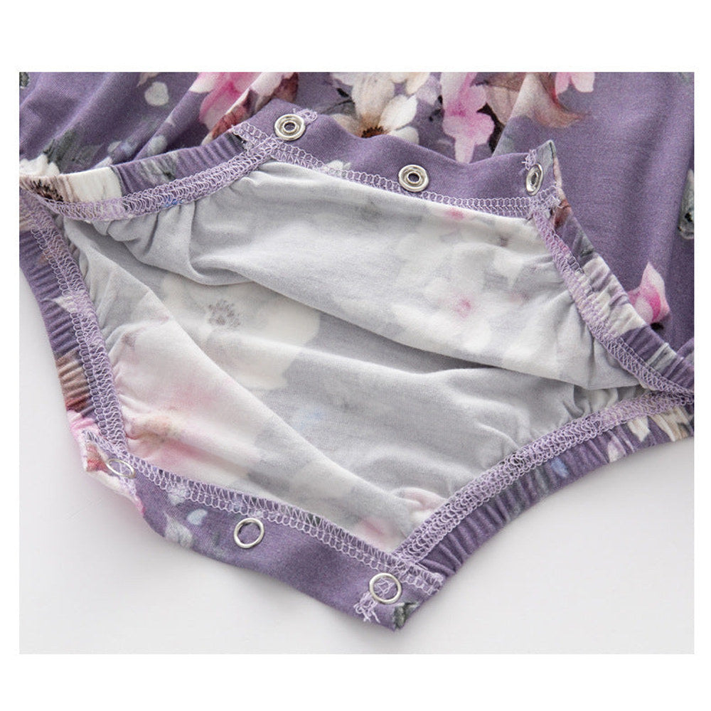MyKids-USA® Summer Arrival Baby Girls Sleeveless Floral Bodysuit