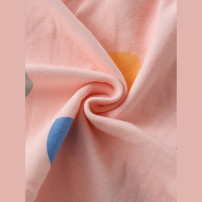 MyKids-USA® Summer Baby Kids Girls Fly Sleeves Hearts Pattern Dress