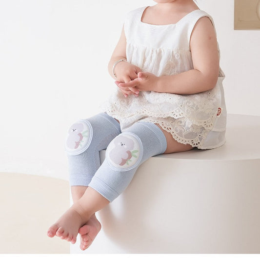 MyKids-USA® Baby Unisex Breathable Cartoon Knee Sleeves