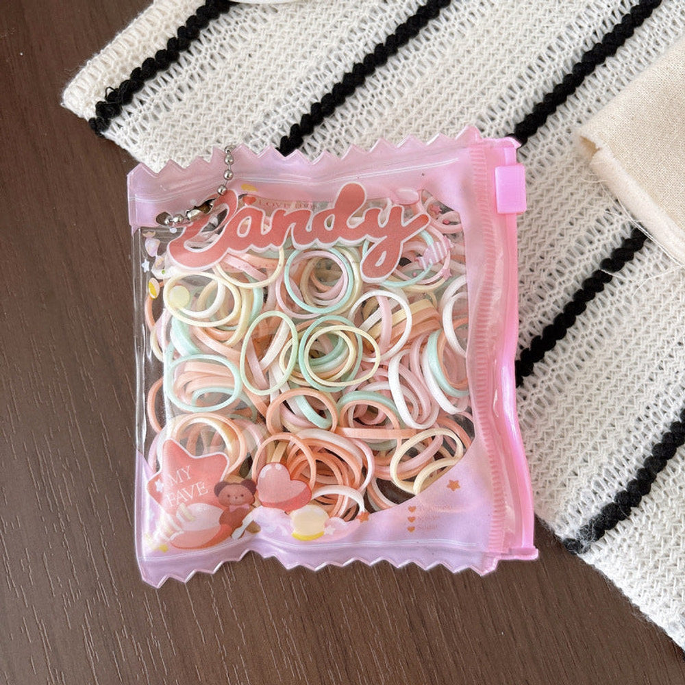 MyKids-USA® Colorful Disposable Kids Hair Ties