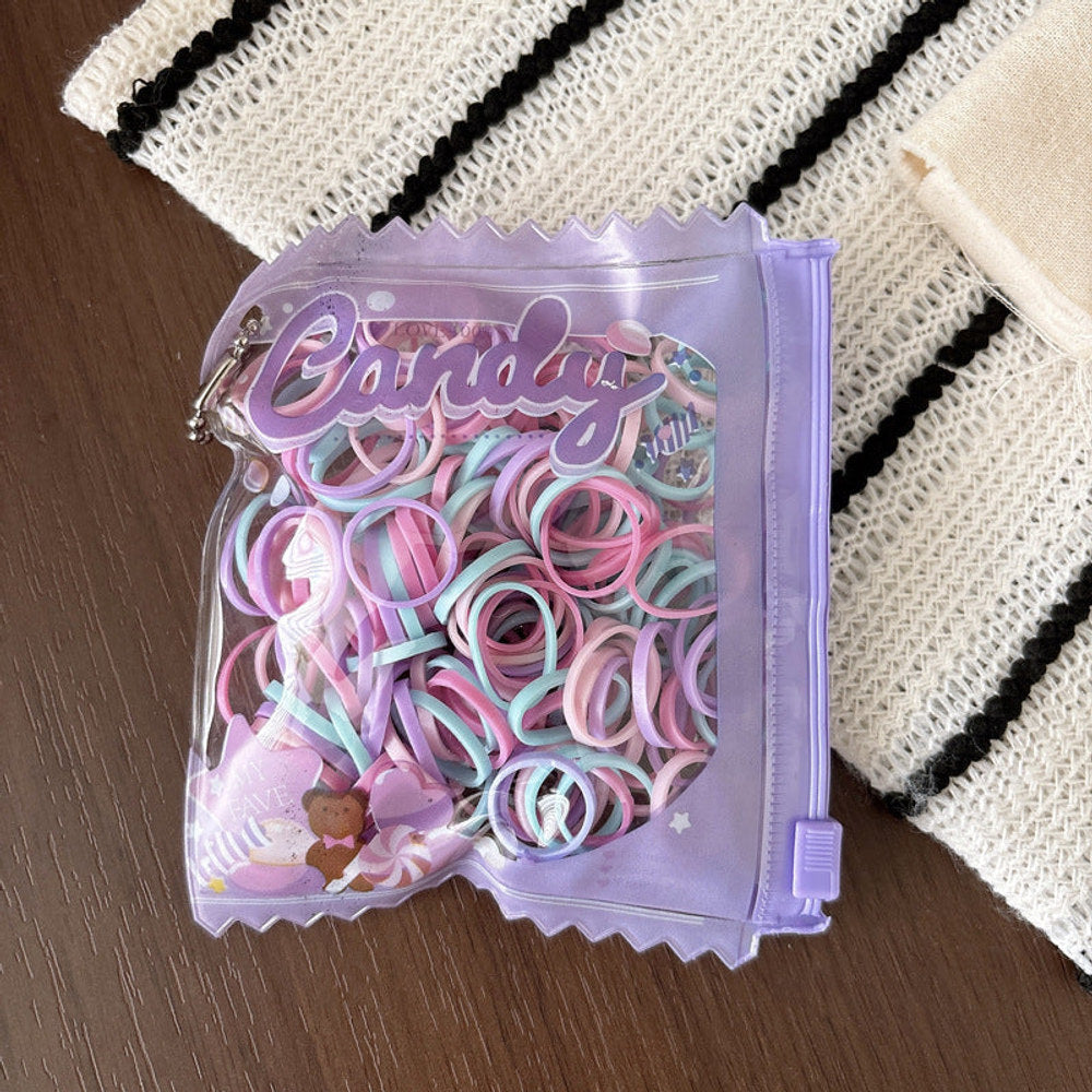 MyKids-USA® Colorful Disposable Kids Hair Ties