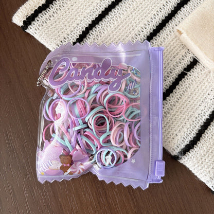 MyKids-USA® Colorful Disposable Kids Hair Ties