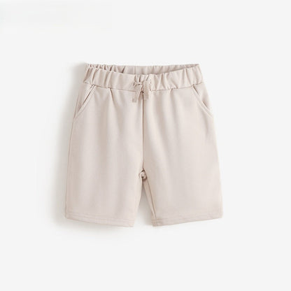 MyKids-USA® Baby Kids Casual Style Solid Color Shorts
